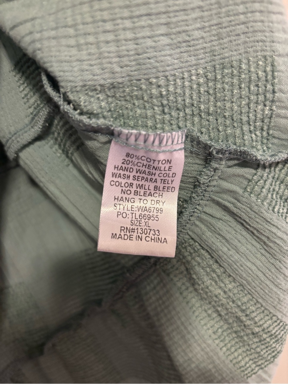 Umgee Sage Green Textured Tunic Top - Picture 6 of 6